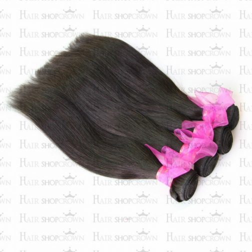 Straight Virgin Human Hair Weft