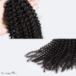 3 Bundles Kinky Curly Virgin Human Hair Weave