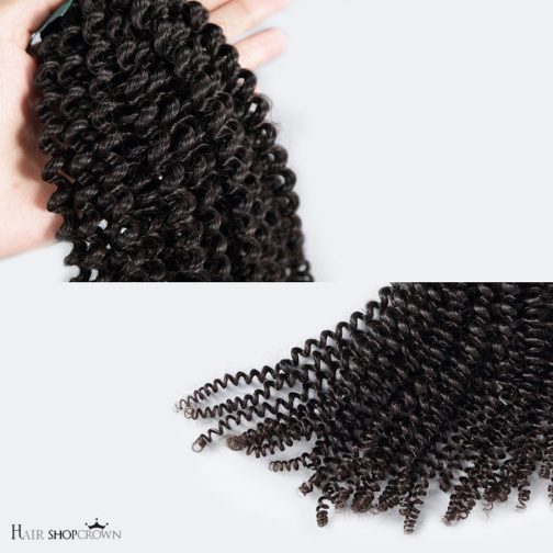 Kinky Curly Virgin Human Hair Weave