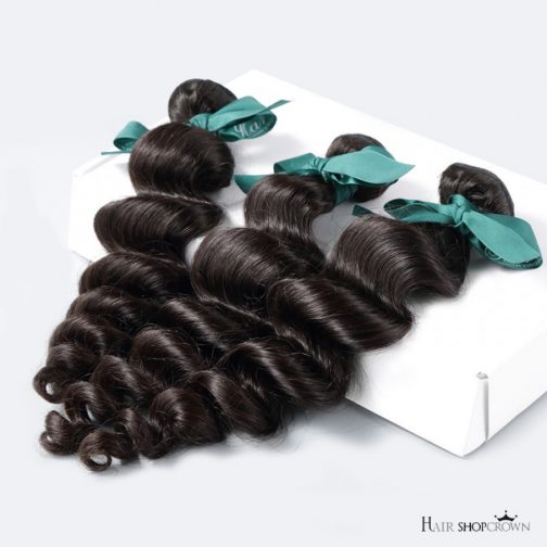 3 Bundles Loose Wave Virgin Human Hair Weave